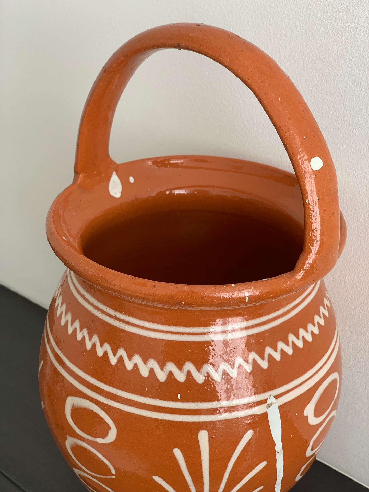 Vintage Hungarian hand-painted vase