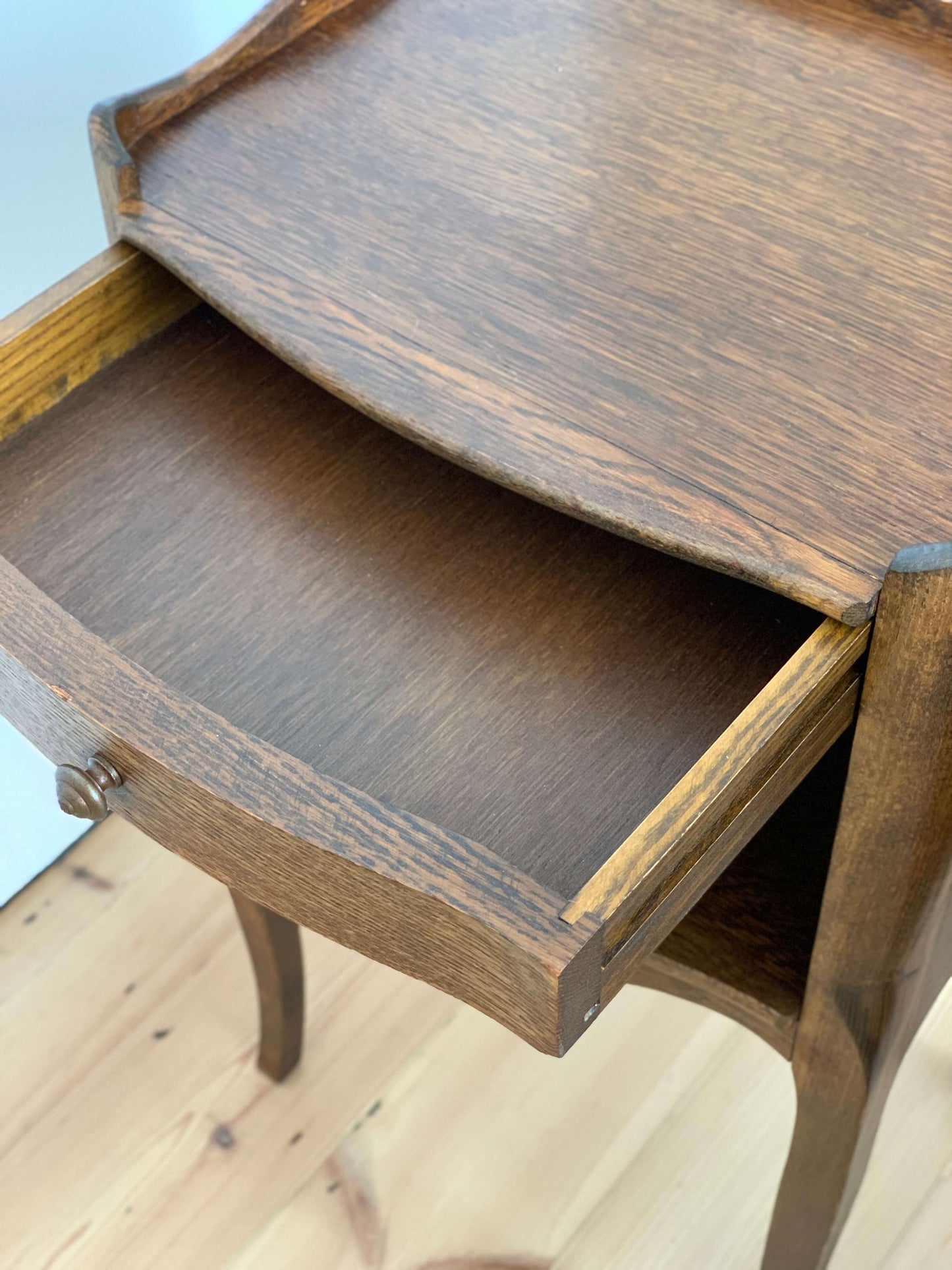 Pair of French vintage bedside tables